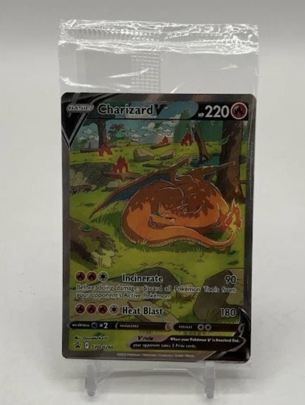 Charizard Pokemon Sword & Shield Promo #SWSH260 Sealed Set
